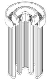 Compact filter element type DCF 318