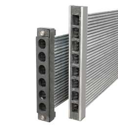 Sinter element filter panels